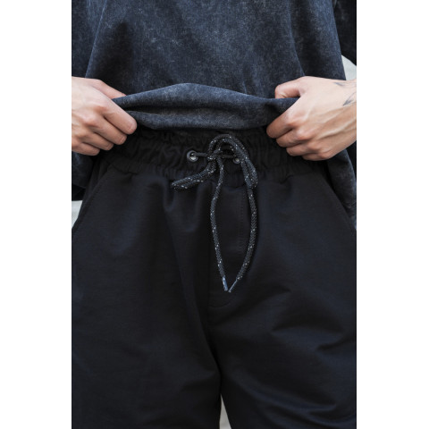 Жіночі Бавовняні Базові Трикотажні Шорти Without Basic Black