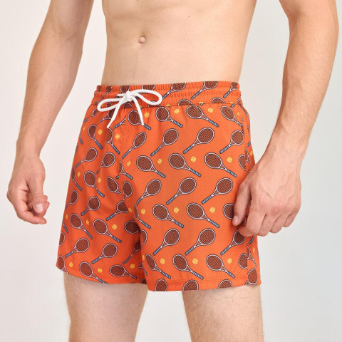 Шорти для плавання Pobedov Pool day Tenis Помаранчевий