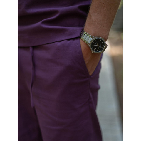 Комплект чоловічий лляний базовий 