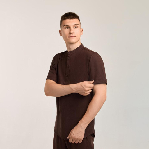 Сорочка Pobedov Molodist Шоколадний