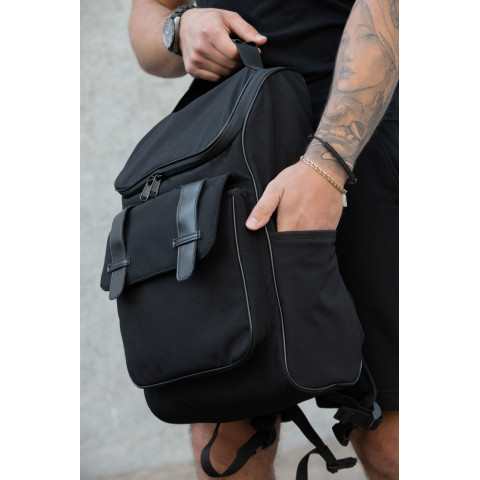 Чоловічий Міський Молодіжний Рюкзак Without ELIOT Нейлон Для Ноутбука Black