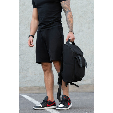 Чоловічий Міський Молодіжний Рюкзак Without ELIOT Нейлон Для Ноутбука Black