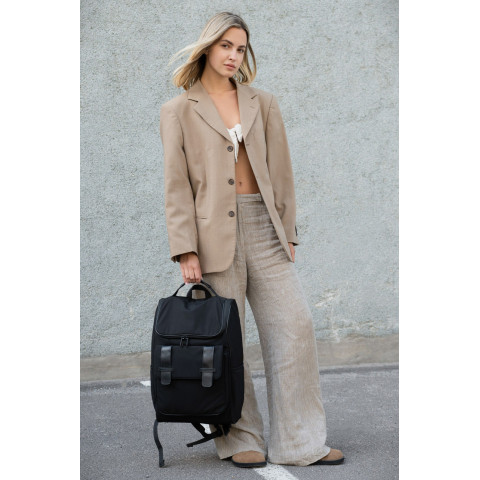 Жіночий Міський Молодіжний Рюкзак Without ELIOT Нейлон Для Ноутбука Black