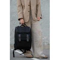 Жіночий Міський Молодіжний Рюкзак Without ELIOT Нейлон Для Ноутбука Black