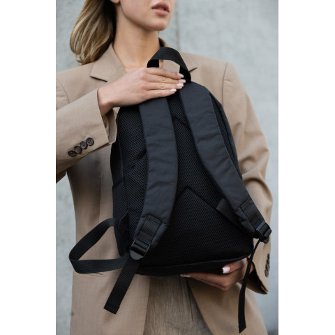 Жіночий Міський Молодіжний Рюкзак-Портфель Without Minic Reflective Для Ноутбука Black