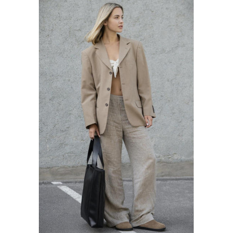 Жіноча Шкіряна Сумка Шопер Without Maxi Black