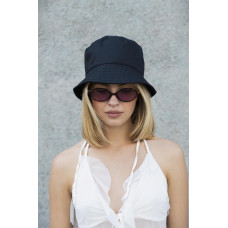 Жіноча Базова Однотонна Чорна Літня Панама Without Basic