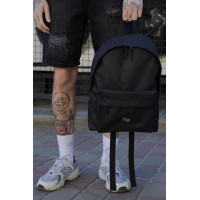 Чоловічий Повсякденний Рюкзак Шкільний Without Compact З Принтом Cube Black