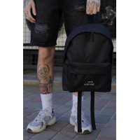 Чоловічий Повсякденний Рюкзак Шкільний Without Compact З Принтом Hate Black