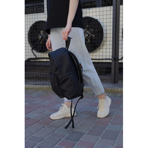 Жіночий Повсякденний Рюкзак Шкільний Without Compact З Принтом Hate Black