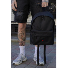 Чоловічий Повсякденний Рюкзак Шкільний Without Compact З Принтом Rose Black