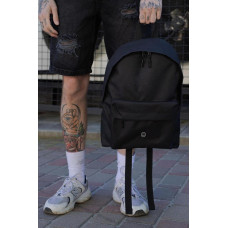 Чоловічий Повсякденний Рюкзак Шкільний Without Compact З Принтом Smile Black
