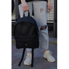 Жіночий Повсякденний Рюкзак Шкільний Without Compact З Принтом Smile Black