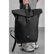 Жіночий Повсякденний Рюкзак Роллтоп Шкільний Without З Принтом Dagger Black