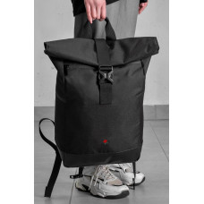 Жіночий Повсякденний Рюкзак Роллтоп Шкільний Without З Принтом Rose Black