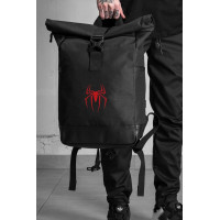 Повсякденний Рюкзак Роллтоп Шкільний Для Хлопчика Without З Принтом Людина-Павук Black