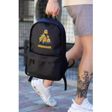 Повсякденний Рюкзак Шкільний Для Хлопчика Without З Принтом Міньйони Black