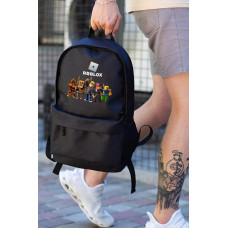 Повсякденний Рюкзак Шкільний Для Хлопчика Without З Принтом Роблокс Black