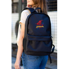 Повсякденний Рюкзак Шкільний Для Дівчинки Without З Принтом Spider-Man Black