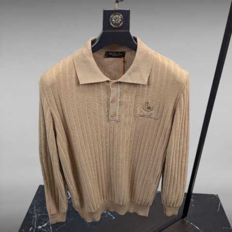 Поло на довгий рукав джемпер трикотаж Loro Piana SwiatLP014