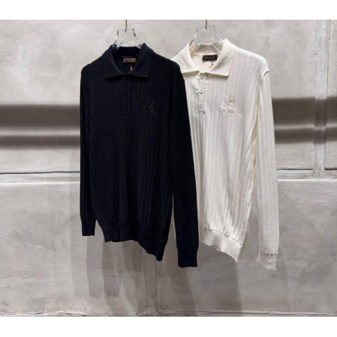 Поло на довгий рукав джемпер трикотаж Loro Piana SwiatLP014