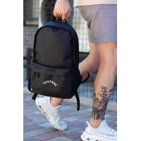 Чоловічий Повсякденний Рюкзак Шкільний Without З Принтом Culture Black