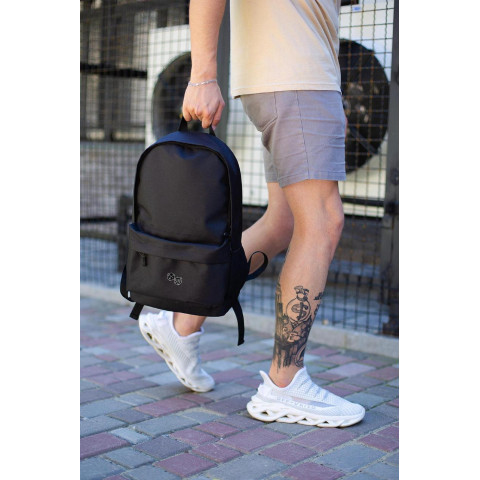 Чоловічий Повсякденний Рюкзак Шкільний Without З Принтом Cube Black