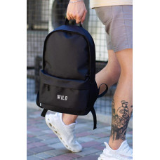 Чоловічий Повсякденний Рюкзак Шкільний Without З Принтом Wild Black