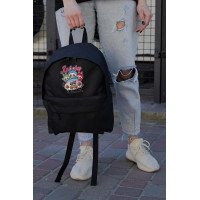 Повсякденний Рюкзак Для Хлопчика Without Compact З Принтом Лабубу Black