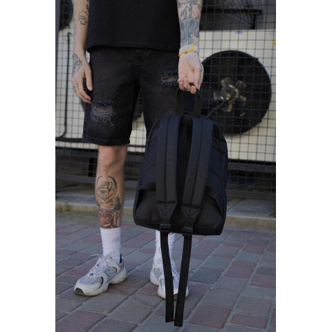 Повсякденний Рюкзак Для Дівчинки Without Compact З Принтом Лабубу Black