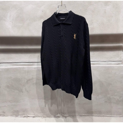 Поло на довгий рукав джемпер трикотаж Yves Saint Laurent SwiatSL001