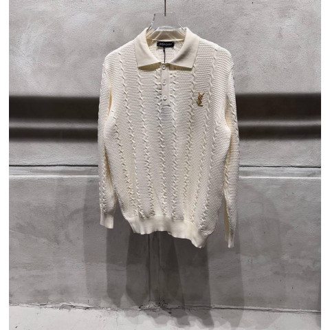 Поло на довгий рукав джемпер трикотаж Yves Saint Laurent SwiatSL001