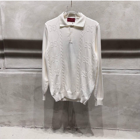 Поло на довгий рукав джемпер трикотаж GUCCI SwiatGG008