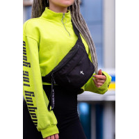 Жіноча Сумка Бананка Барсетка Через Плече Without з Принтом Dagger Black