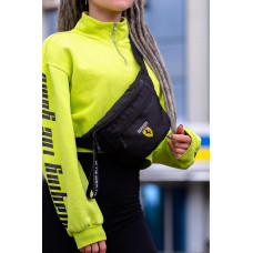 Жіноча Сумка Бананка Барсетка Через Плече Without з Принтом Ferrari Black