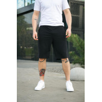 Шорти чоловічі трикотажні базові Intruder чорні