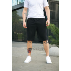 Шорти чоловічі трикотажні базові Intruder чорні