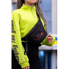 Жіноча Сумка Бананка Барсетка Через Плече Without з Принтом RedBull Black