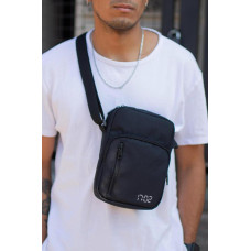 Чоловіча Сумка Месенджер Барсетка Через Плече Without з Принтом 1702 Black