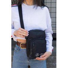 Жіноча Сумка Месенджер Барсетка Через Плече Without з Принтом AMG Black