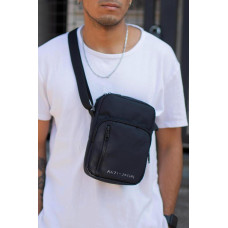 Чоловіча Сумка Месенджер Барсетка Через Плече Without з Принтом AntiSocial Black