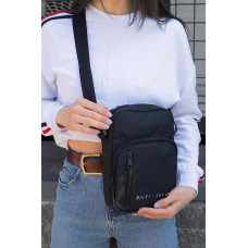 Жіноча Сумка Месенджер Барсетка Через Плече Without з Принтом AntiSocial Black