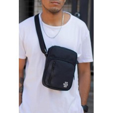 Чоловіча Сумка Месенджер Барсетка Через Плече Without з Принтом BadHair Black