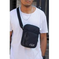 Чоловіча Сумка Месенджер Барсетка Через Плече Without з Принтом Chill Black