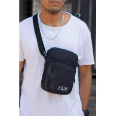 Чоловіча Сумка Месенджер Барсетка Через Плече Without з Принтом Chill Black