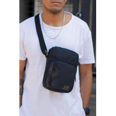 Чоловіча Сумка Месенджер Барсетка Через Плече Without з Принтом Crown Black