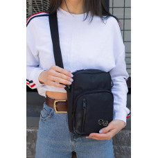 Жіноча Сумка Месенджер Барсетка Через Плече Without з Принтом Cube Black