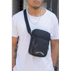 Чоловіча Сумка Месенджер Барсетка Через Плече Without з Принтом Culture Black