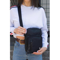 Жіноча Сумка Месенджер Барсетка Через Плече Without з Принтом Dagger Black