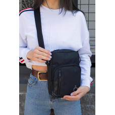 Жіноча Сумка Месенджер Барсетка Через Плече Without з Принтом Finger Black